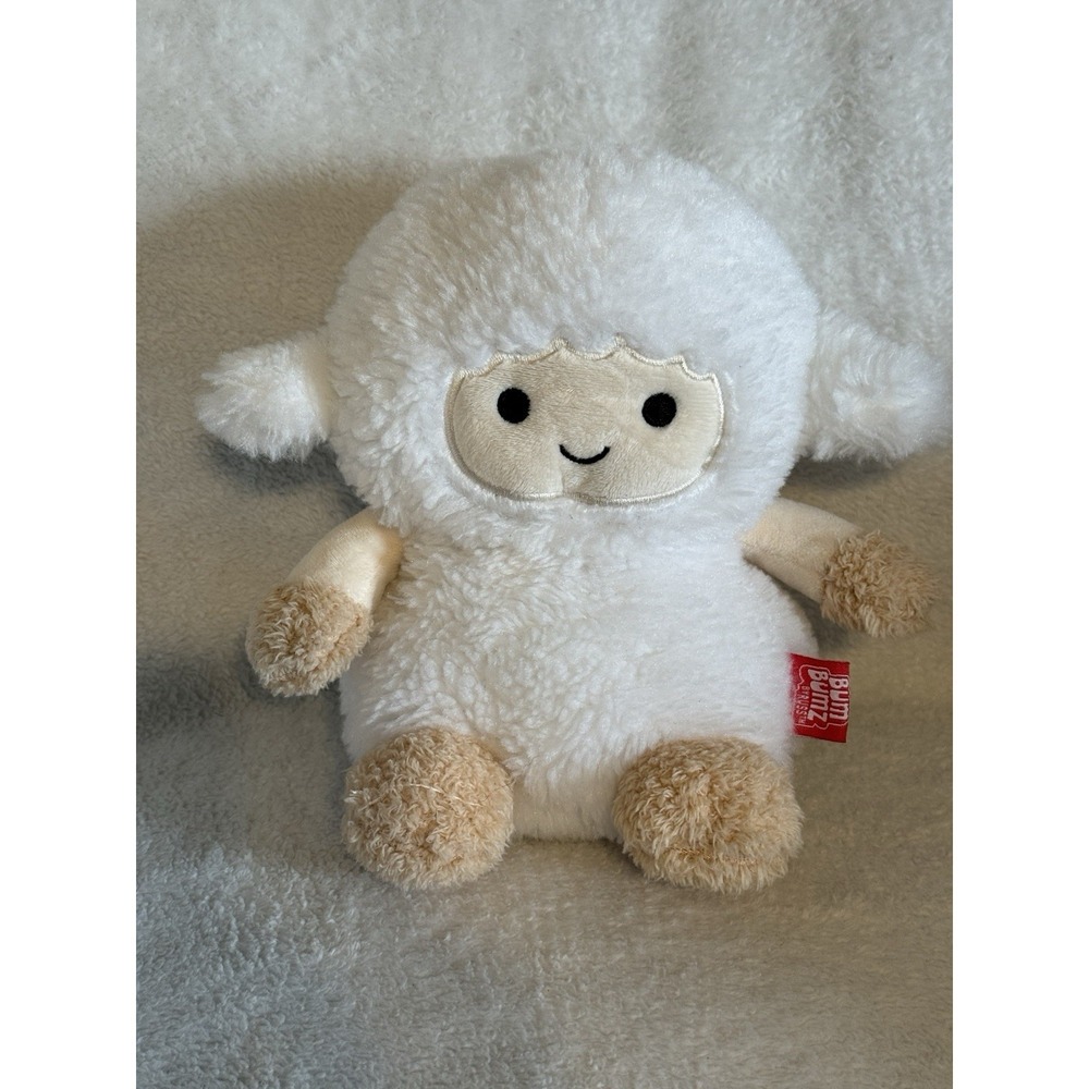 Russ Bum Bumz Lyla Little‎ Lamb 7.5" Plush White